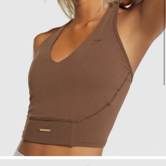 Gym Shark X Whitney Simmons Crop Tank Size Medium NWOT - Picture 4 of 6